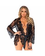 Leg avenue set con teddy y bata l