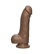 Master dildo firmskyn 19 cm -  marrón