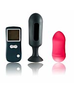 Huevo Vibrador + Plug Anal con Control Remoto de Marc Dorcel