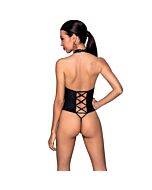 Body Passion Leather Teddy