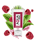 Aqua travel - Lubricante base agua sabor frambuesa salvaje 50 ml