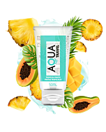 Aqua Travel Lubricante Base Agua Sabor Frutas Tropicales 50ml