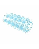 Super stretchy funda texturada para pene azul