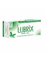 Lubrix caja 12 unidades sabor menta