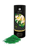 Shunga Sales de Baño Flor de Loto 500g - Mar Muerto - Verde - Aroma Sensual
