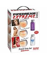 Pipedreams extreme travel trio set