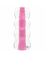 Neon jelly masturbador masculino rosa