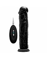 Real rock 010 vibrador 100 realistico negro 295 cm