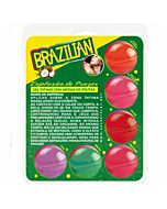 Set 6 brazilian balls con aroma de frutas