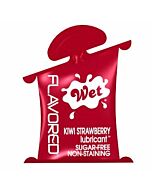 Wet flavored lubricante fresas con kiwi 10ml