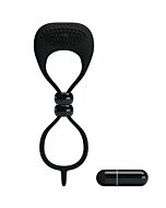 Anillo Vibrador Duo Negro