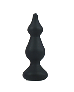 Amuse black  plug anal s 100 silicona  10cm