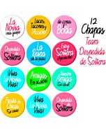 Chapas Fiesta 12 unidades