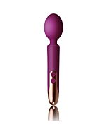 Masajeador recargable Oriel - Fucsia | Potente vibrador para parejas