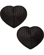 Heart Gem Pezoneras Glam - Negro