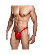 Mob y buns tanga rojo - Atuendo completo para noches especiales