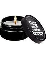Vela de masaje mini Kama Sutra 56gr - Light Me If You Are Horny