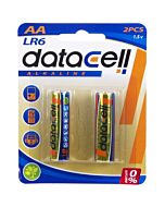 Blister 2 pilas alcalinas LR6/AA - Datacell