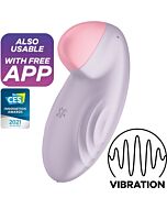 Satisfyer Tropical Tip Vibrador Lay-On Lila - Satisfyer Dipping Delight
