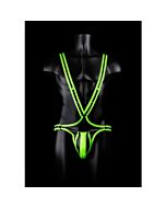 Ouch! Arnés de Cuerpo Glow in the Dark - Sex Shop