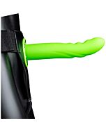 Ouch-Strap-On Curvado Texturizado - Brilla en la Oscuridad