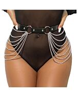 Cinturón Bondage Negro "Dark Desire