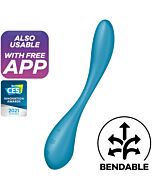 Vibrador FlexiG-Spot Azul