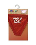 Tanga Divertida Rouge