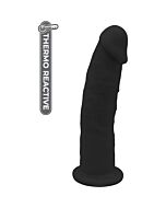 Dildo Real Love Black 7.5 - Silicona Premium