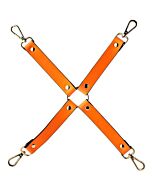 Enganches Brillantes Naranja Glow