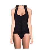 Corset Ilidia Negro Brillante