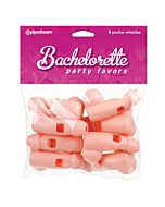Bachelorette 8 silbatos en forma de pene