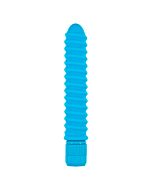 Funky vibrador ribeteado azul
