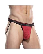 Male power suspensorio crochet rojo
