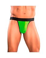 Male power micro tanga transparencias neon lima