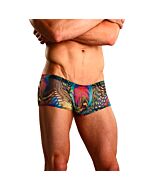 Male power boxer estampado psicodelico