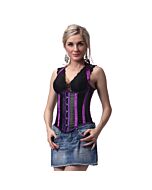 Intimax underbust gabriella negro