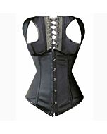 Intimax underbust polipiel negro