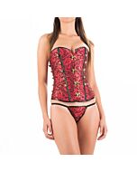 Intimax corset blood rojo