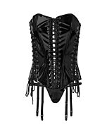 Avanza corse cordones negro