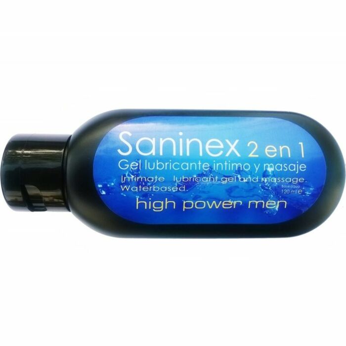 Saninex gel lubricante intimo high power men 120 ml