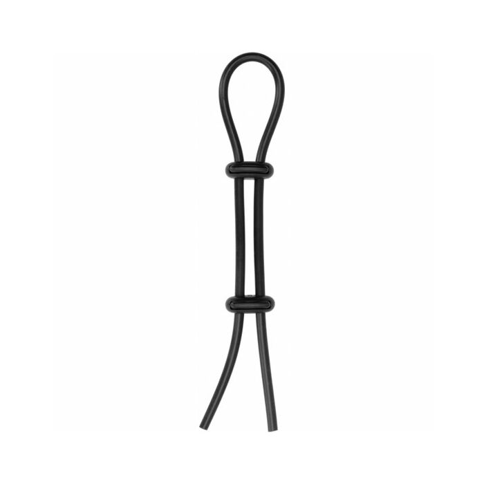 Anillodoble de silicona strech booster - negro
