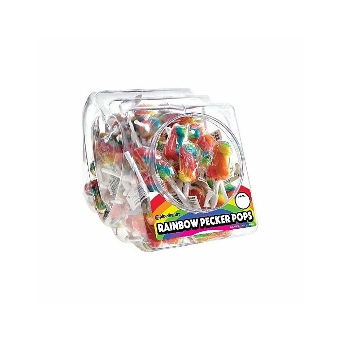 Rainbow pops - fishbowl - 72uds