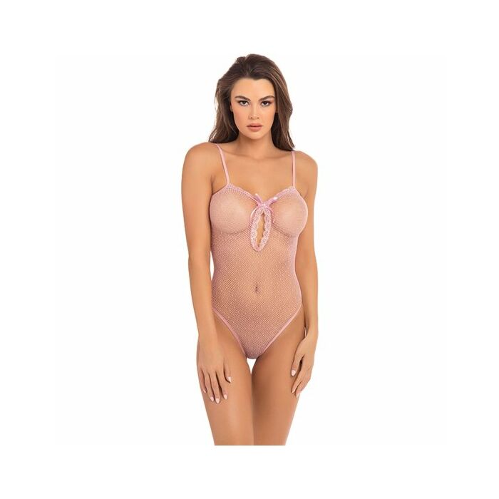 Undone see through body semitransparente - rosa