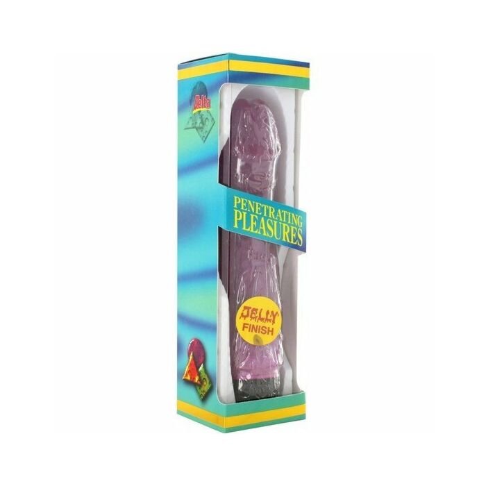 Jelly vibrador lila  pleasures