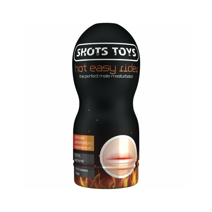 Masturbador masculino forma boca efecto calor