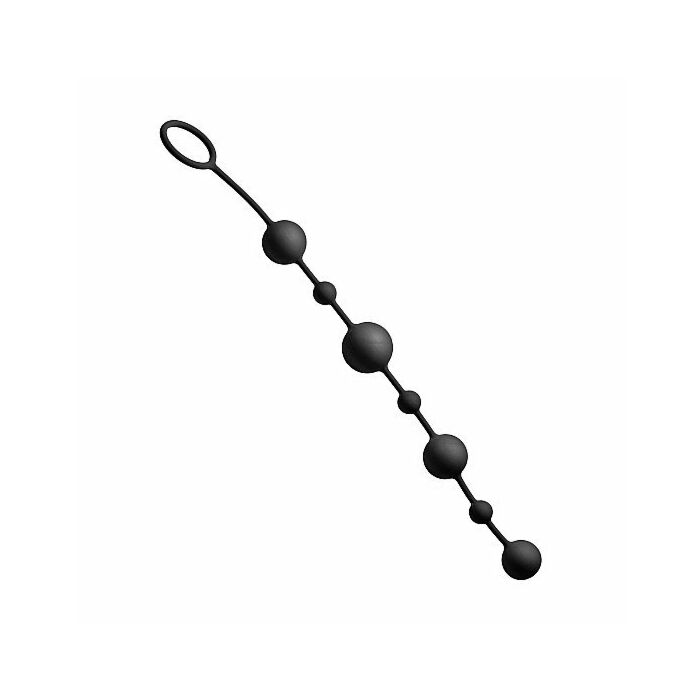 Linger bolas anales graduadas de silicona