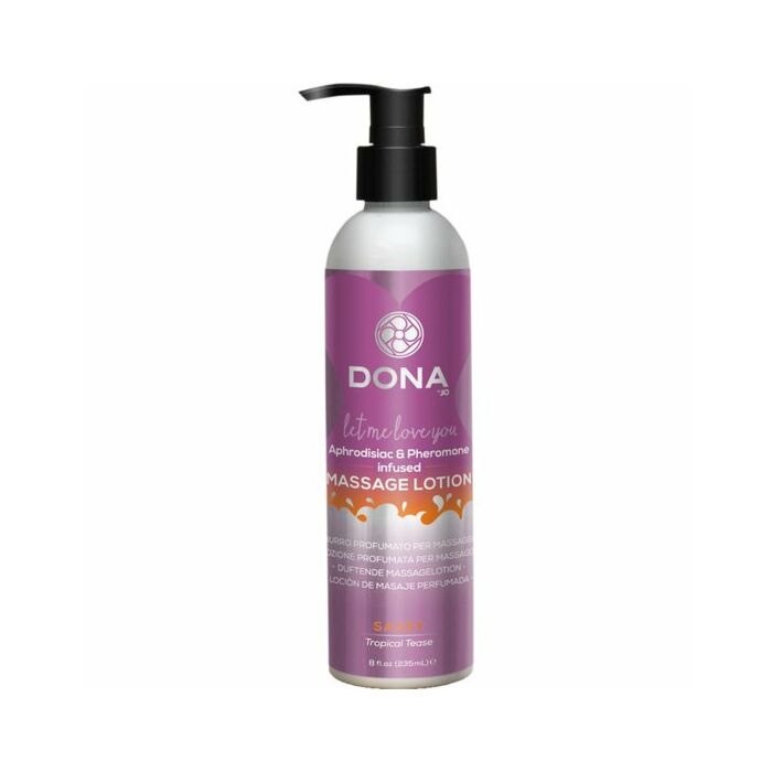 Dona locion de masaje perfumada sassy 235 ml