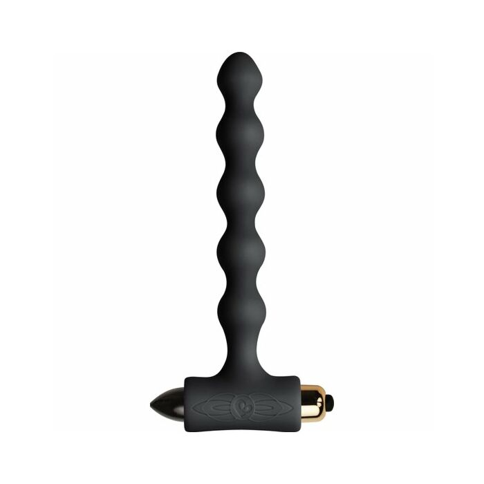 Petite sensations pearls plug vibrador negro