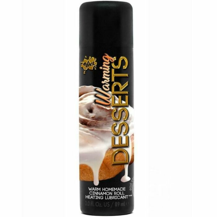 Wet lubricante efecto calor bollito de canela 89 ml